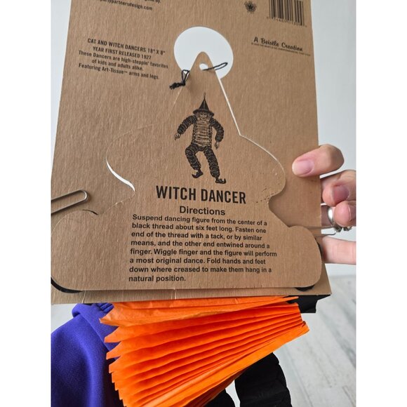 Biestle repro hanging witch dancer Halloween prop old time creation 1309 - Picture 4 of 6